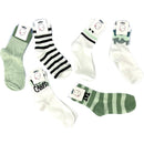 Women's Cute Green Pattern Socks SS3316-9 (12PC)