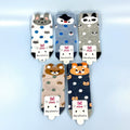 Women's Cute Animal Cartoon Socks SS3517-1 (12PC)