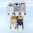 Women's Cute Animal Cartoon Socks SS3517-1 (12PC)