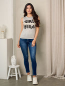 WOMEN'S SLEEVELESS GRAPHIC TANK TOP