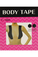 T-1800 12 Piece Instant Breast Lift, Adhesive Tape for Women, One Size Body Tape with Nipple Covers