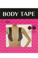 T-1800 12 Piece Instant Breast Lift, Adhesive Tape for Women, One Size Body Tape with Nipple Covers