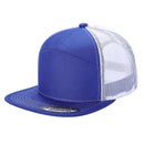 7FTM - 7 Panel Flat Bill Trucker Cap