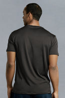 TOP PRO MEN'S ATHLETIC ROUNDNECK T-SHIRT (TAT310_D.GRY)