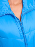 WOMEN'S SLEEVELESS ZIPPER CLOSURE PUFFER VEST