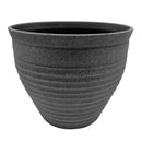 Bonita Home Plastic Grey Flower Pot 11.8x9.4 inches
