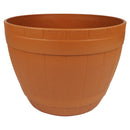 Bonita Home Plastic Terracotta Flower Pot - 13.7x9.8in