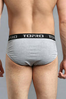 TOP PRO MEN'S STRETCH BIKINI BRIEFS (TUB400_GR/H)