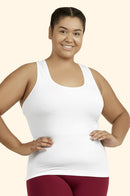 SOFRA LADIES RACERBACK TANK TOP PLUS SIZE (TT700X)