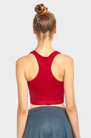 SOFRA LADIES CROP TANK TOP (TT701)