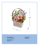 3D Wooden Puzzle | Flower Basket