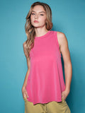 WOMEN'S SLEEVELESS TUNIC TANK TOP