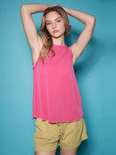 WOMEN'S SLEEVELESS TUNIC TANK TOP