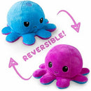 TeeTurtle?:Reversible Octopus Plush-Purple&Blue