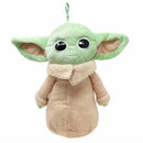 The Mandalorian Baby Yoda 12" Plush Clip On with Shiny Vinyl Eyes