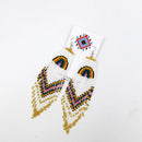Fringe Rainbow Bead Earring ER2829-31 (6PC)