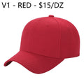 V1 KIDS - Solid Velcro Baseball Cap