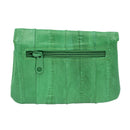 KEY&CO Genuine Eel Skin Coin Pouch ? Green
