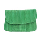 KEY&CO Genuine Eel Skin Coin Pouch ? Green