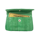 KEY&CO Genuine Eel Skin Coin Pouch ? Green