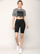 WB3023 Women's Compression Biker Shorts Leggings with Soft Brushed & Breathable Stretch Fabric