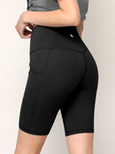 WB3023 Women's Compression Biker Shorts Leggings with Soft Brushed & Breathable Stretch Fabric