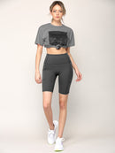 WB3023 Women's Compression Biker Shorts Leggings with Soft Brushed & Breathable Stretch Fabric