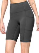 WB3023 Women's Compression Biker Shorts Leggings with Soft Brushed & Breathable Stretch Fabric