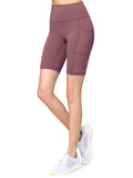 WB3023 Women's Compression Biker Shorts Leggings with Soft Brushed & Breathable Stretch Fabric