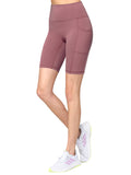 WB3023 Women's Compression Biker Shorts Leggings with Soft Brushed & Breathable Stretch Fabric