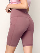 WB3023 Women's Compression Biker Shorts Leggings with Soft Brushed & Breathable Stretch Fabric
