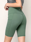 WB3023 Women's Compression Biker Shorts Leggings with Soft Brushed & Breathable Stretch Fabric