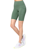 WB3023 Women's Compression Biker Shorts Leggings with Soft Brushed & Breathable Stretch Fabric