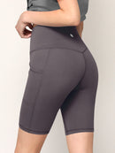 WB3023 Women's Compression Biker Shorts Leggings with Soft Brushed & Breathable Stretch Fabric