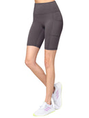 WB3023 Women's Compression Biker Shorts Leggings with Soft Brushed & Breathable Stretch Fabric