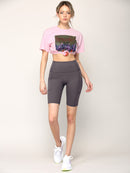 WB3023 Women's Compression Biker Shorts Leggings with Soft Brushed & Breathable Stretch Fabric