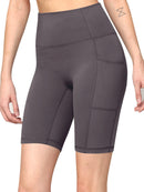 WB3023 Women's Compression Biker Shorts Leggings with Soft Brushed & Breathable Stretch Fabric