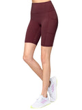 WB3023 Women's Compression Biker Shorts Leggings with Soft Brushed & Breathable Stretch Fabric