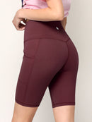 WB3023 Women's Compression Biker Shorts Leggings with Soft Brushed & Breathable Stretch Fabric