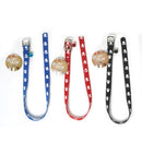 Bonita Pet Collar Paw Print, Assorted Colors, 21"