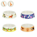 BP Plastic Dog Bowl  Assorted Designs