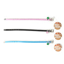 Bonita Pet Collar, Solid Assorted Colors, 13"