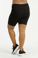 SOFRA LADIES COTTON 15 INCH OUTSEAM SHORTS PLUS SIZE (WP4003X)