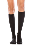 WS12 12 Pairs Textured Knit Design, Shoe Size 6â€“9, Made in Korea Ripple Pattern Knee High Socks