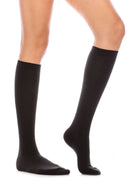 WS12 12 Pairs Textured Knit Design, Shoe Size 6â€“9, Made in Korea Ripple Pattern Knee High Socks