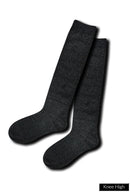 WS14 12 Pairs Timeless Design, Shoe Size 6â€“9, Made in Korea Classic Knee High Socks
