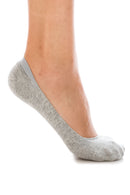 WS33 12 Pairs Invisible No Show Socks, Shoe Size 6â€“9 Made in Korea Cotton Foot Liners