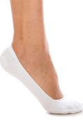 WS33 12 Pairs Invisible No Show Socks, Shoe Size 6â€“9 Made in Korea Cotton Foot Liners