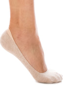 WS33 12 Pairs Invisible No Show Socks, Shoe Size 6â€“9 Made in Korea Cotton Foot Liners