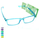 Teal Reading Glasses Asst Diopters